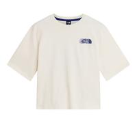 THE NORTH FACE W Retro Trail Boxy Ss Tee-graphic - Mujer - Blanco - talla S- modelo 2027
