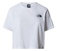 THE NORTH FACE W Simple Dome Cropped Slim Tee - Mujer - Blanco - talla M- modelo 2025