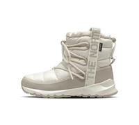 The North Face Women's ThermoBall Lace Up Waterproof, Gardenia White/Silver Grey, 9