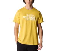 THE NORTH FACE Woodcut Dome Camiseta Yellow Silt XS
