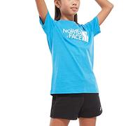The North Face Y S/S Easy tee Clear Lake Blue tee, Unisex Adulto, Clear Lake Blue, XS