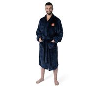 THE NORTHWEST COMPANY Col 349 Aubunr Albornoz Auburn Tigers para Hombre L/XL Seda Touch Bata de baño, 66 x 47 cm, Azul, 66 x 47