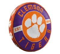 The Northwest Company NCAA Clemson Tigers - Almohada redonda en forma de nube, 15.0 in, colores del equipo