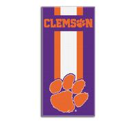 The Northwest Company NCAA Clemson Tigers Toalla de playa de 30.0 x 60.0 in, lectura de zona