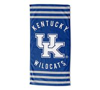 The Northwest Company NCAA Collegiate Zone - Toalla de Playa (76,2 x 152,4 cm), 30" x 60", Kentucky Wildcats (Stripes)