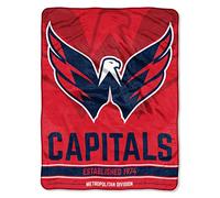 The Northwest Company NHL Washington Capitals Break Away - Manta micro Raschel (46 x 60 pulgadas)