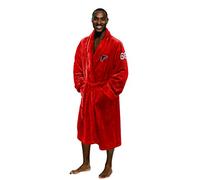 The Northwest Company OFFICIAL NFL Atlanta Falcons - Albornoz de baño para hombre (talla L/XL, seda, 26 x 47 pulgadas), Team Colors, Large/X-Large