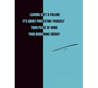 The notebook is gray-lined and spaced for Narrow-ruled space with a margin. The notebook cover is a simple graphic with motivational text.