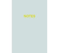 THe Notebook - Water Baby (Powder Blue) | Cornell Notes | 6x9 Softcover | 120 Pages | Eco Paper | Focus & Productivity Journal for Professionals