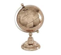 The Novogratz Globo de aluminio, 7 x 7 x 11 pulgadas, oro rosa
