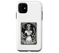 The Nurse Tarot Skeleton Night Shift RN Vintage Graphic Carcasa para iPhone 11