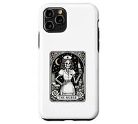 The Nurse Tarot Skeleton Night Shift RN Vintage Graphic Carcasa para iPhone 11 Pro