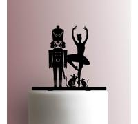 The Nutcracker Ballet - Decoración acrílica para tartas de 7 pulgadas de ancho/rojo