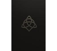 The Obsidian Rune Codex: Minimalist Matte Black Journal with Metallic Sigil - Wide Format Lined Notebook for Luxury Writing and Occult Studies