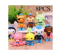 The Octonauts Figures Playset Action Figure Doll Toy Ornament 8pcs/set