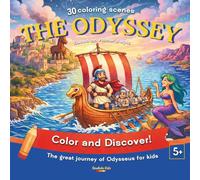 The Odyssey for Kids: The Great Journey of Odysseus: Color and Discover Homer’s Epic (Studiolo Kids)