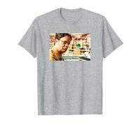 The Office Cita de Dwight Snowball Camiseta, Hombre, Gris Jaspeado, 4XL