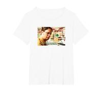 The Office Cita de Dwight Snowball Camiseta, Mujer Tallas Grandes, Blanco, 3XL Grande