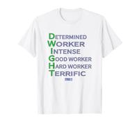 The Office D.W.I.G.H.T. Acronym Graphic Camiseta
