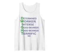 The Office D.W.I.G.H.T. Acronym Graphic Camiseta sin Mangas