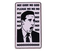 The Office Dunder Mifflin - Pin esmaltado para ropa, sombrero y mochila, Klein, Metal no precioso