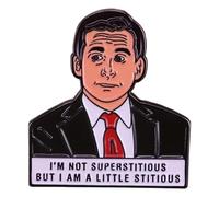 The Office Dunder Mifflin - Pin esmaltado para ropa, sombrero y mochila, Klein, Metal no precioso