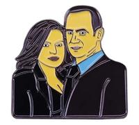 The Office Dunder Mifflin - Pin esmaltado para ropa, sombrero y mochila, Klein, Metal no precioso