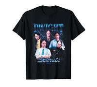 The Office Dwight Schrute Heartthrob - Producto Oficial Camiseta, Hombre, Negro, 5XL