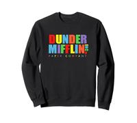 The Office Letras de arcoíris de dunder mifflin Sudadera