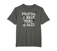 The Office Michael ella dijo jefes Camiseta