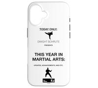 The Office This Year In Martial Arts Dwight Schrute Carcasa para iPhone 16