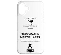 The Office This Year In Martial Arts Dwight Schrute Carcasa para iPhone 16 Plus