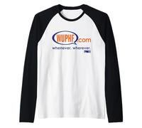 The Office Wuphf.com Tagline Logo Camiseta Manga Raglan