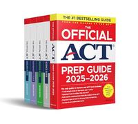 The Official ACT Prep & Subject Guides 2025-2026 Complete Set (Official Act Prep Guides)