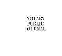 The Official Notary Journal