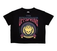 The Offspring AUSTRALIA - Camiseta corta para mujer, Negro , XS