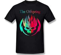 The Offspring - Camiseta estampada unisex para hombre, color negro, Negro, S