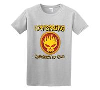 The Offspring Conspiracy of One Logo - Camiseta para hombre, gris, L