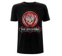 The Offspring Distressed Skull oficial Camiseta para hombre