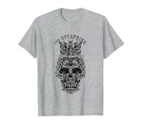 The Offspring Official Black Ixnay on The Hombre Camiseta, Hombre, Gris Jaspeado, L