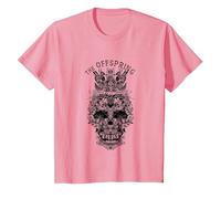 The Offspring Official Black Ixnay on The Hombre Camiseta, Niños, Rosado, 3 años