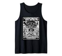 The Offspring Official Crowd Logo Camiseta sin Mangas, Hombre, Negro, M