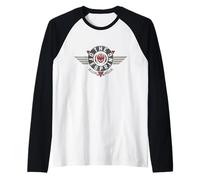 The Offspring Official Geometric Wings Logo Camiseta Manga Raglan