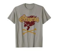 The Offspring Official Screaming Skull Camiseta, Hombre, Pizarra, L