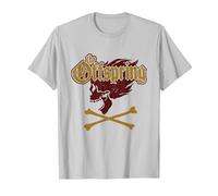 The Offspring Official Screaming Skull Camiseta, Hombre, Plata, XL