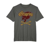The Offspring Official Screaming Skull Camiseta, Hombre Tallas Grandes, Asfalto, 5X Alto