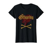 The Offspring Official Screaming Skull Camiseta, Mujer, Negro, 3XL