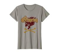 The Offspring Official Screaming Skull Camiseta, Mujer, Pizarra, M