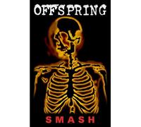 The Offspring Póster textil Smash (Talla única) (negro/amarillo)