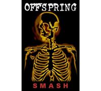 The Offspring Póster textil Smash (Talla única) (negro/amarillo)